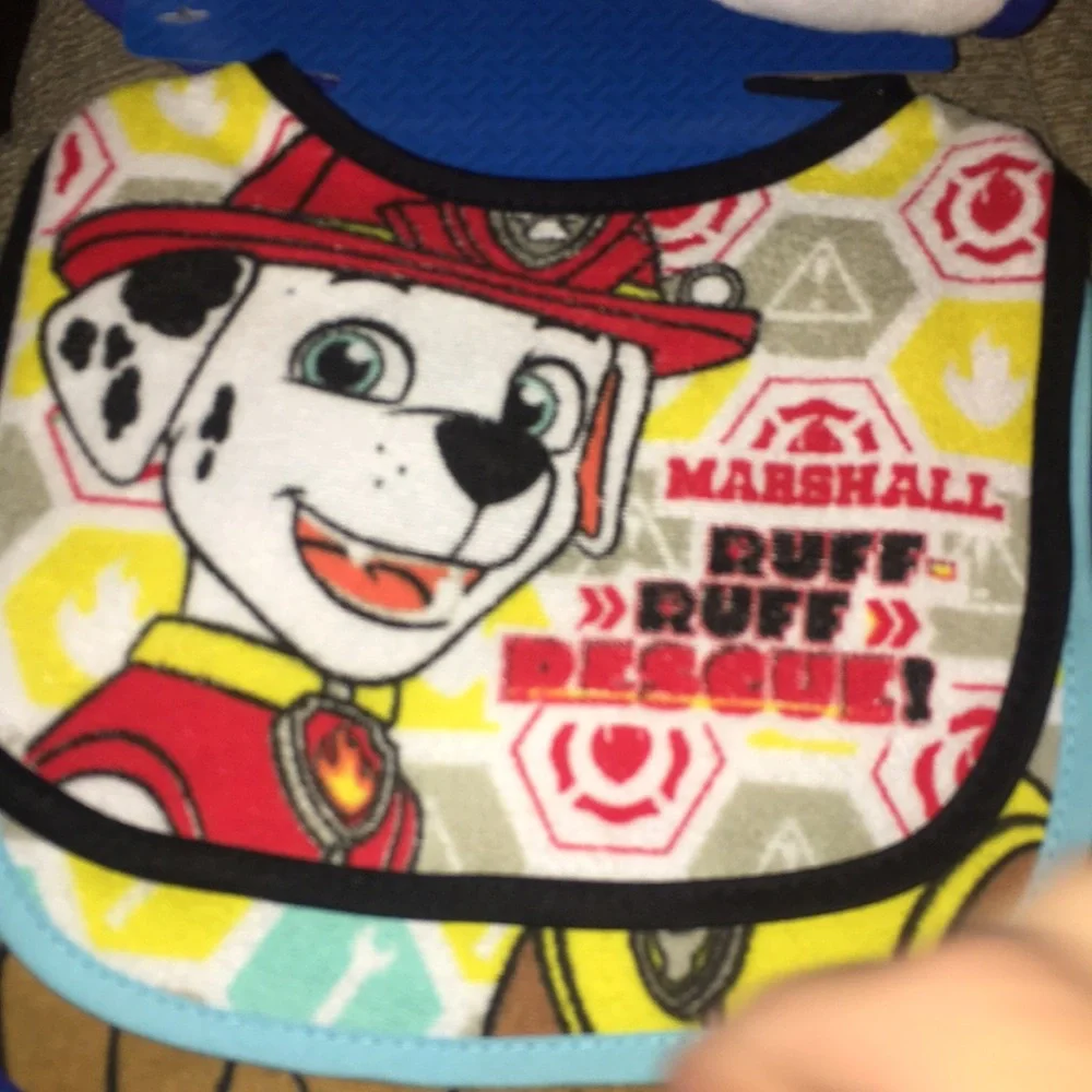 🐾NWT Paw Patrol 5-Pack Bibs